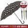 송월우산 스윗하트 장우산 도트 우산