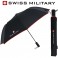 스위스밀리터리 2단자동 레드바이어스 우산