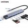 유니콘 C타입 8in1 LAN포트 HDMI 멀티 USB허브 4K 미러링 PD 87W