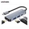 유니콘 C타입 4in1 HDMI 멀티 USB3.1 허브 4K 미러링 PD 87W