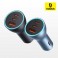 베이스어스 차량용 충전기 시거잭 3포트 USB C타입 65W